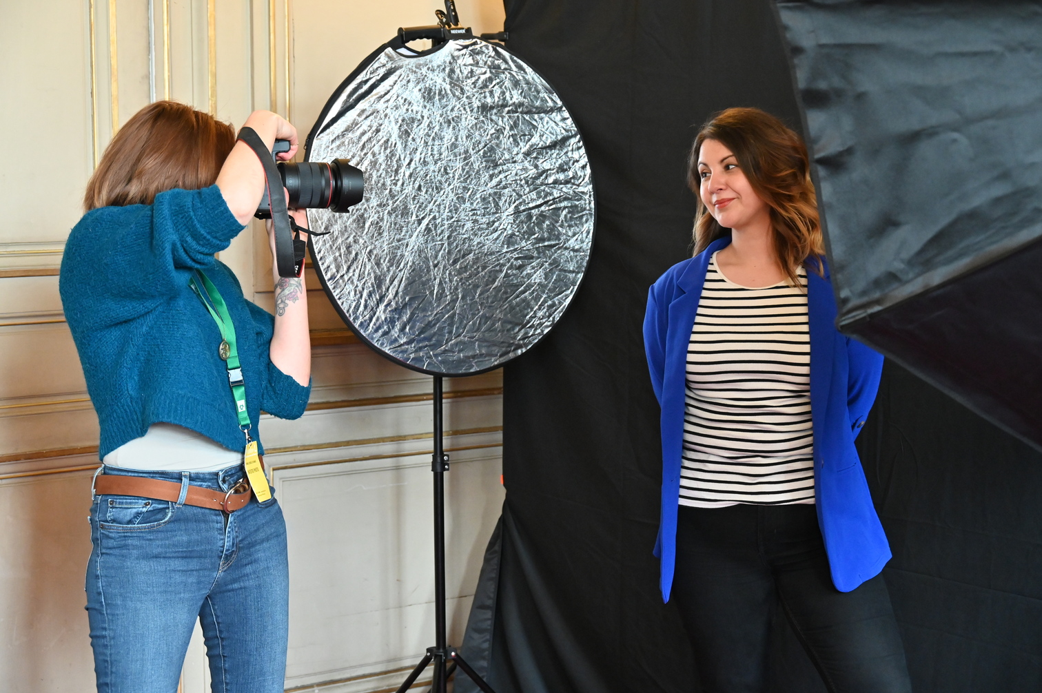 shooting photo de femmes venues lors du salon ProfessionL à Bordeaux en 2024