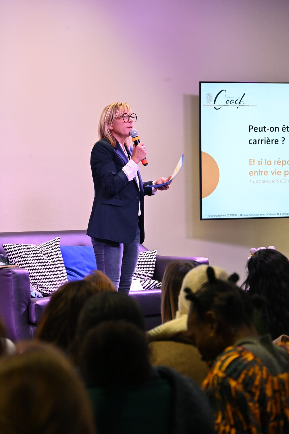 conférence sur la carrière pro des femmes