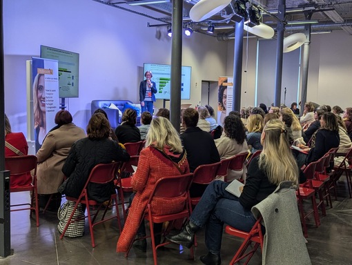 conférence lors du salon de la reconversion professionnelle à Lille